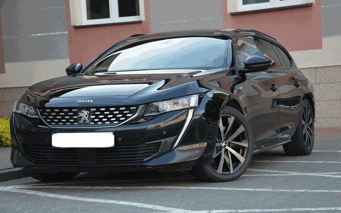 Peugeot 508 cena 85700 przebieg: 154000, rok produkcji 2020 z Kłobuck małe 466